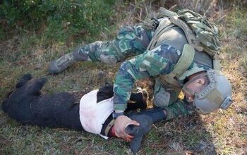 Marines Use Robotic Dog To Help Treat K-9 Service Dogs’ Wounds
